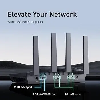 Modern High-Performance Wi-Fi 6 Router Hardware