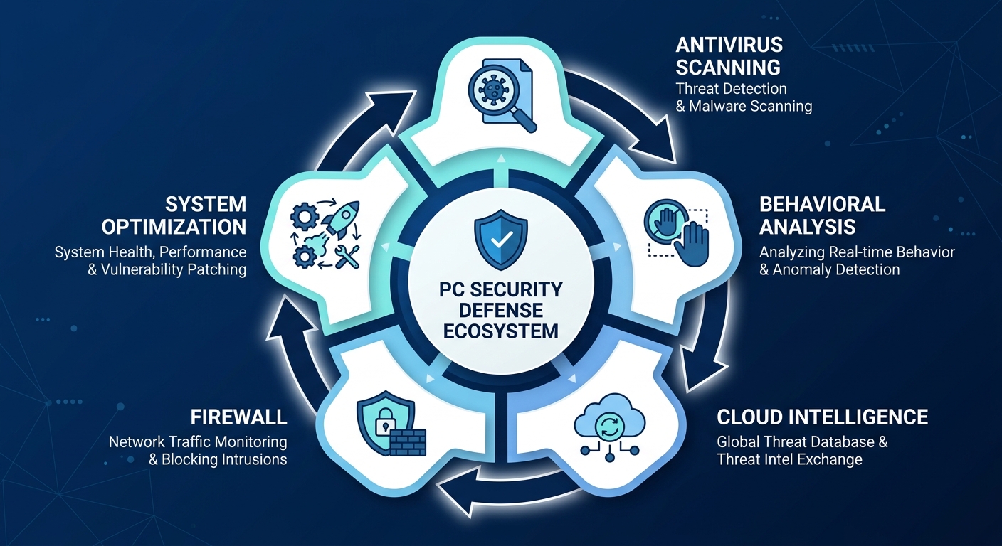 Computer Security Memory Scan and Behavioral Threat Detection Screen