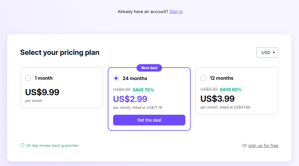 Proton VPN Subscription Plans & Pricing Overview