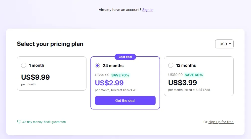 Proton VPN Subscription Plans & Pricing Overview